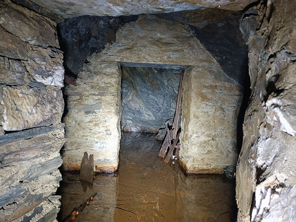 Sprengstoffkammer der Schiefergrube Ostermorgen