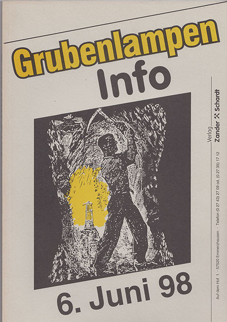 Grubenlampen Info 6 Juni 1998