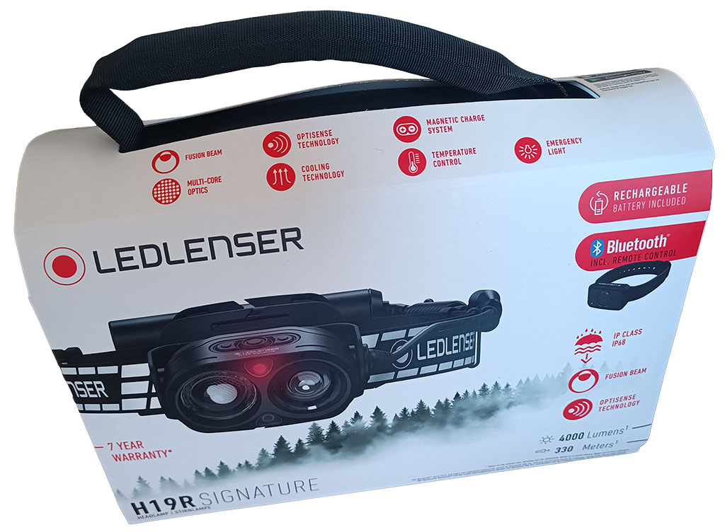 Ledlenser H19R Signature Premium Verpackung Ledlenser H19R Signature Premium Verpackung