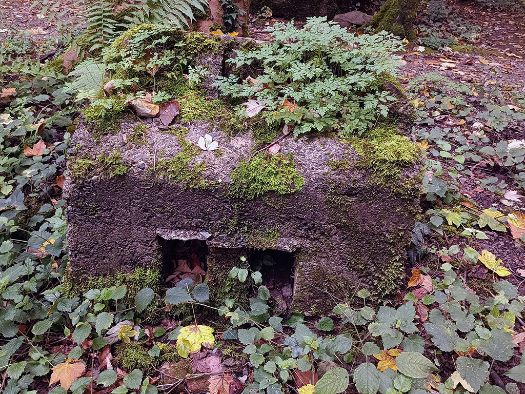 Fundament Block der Untertageverlagerung Barbe