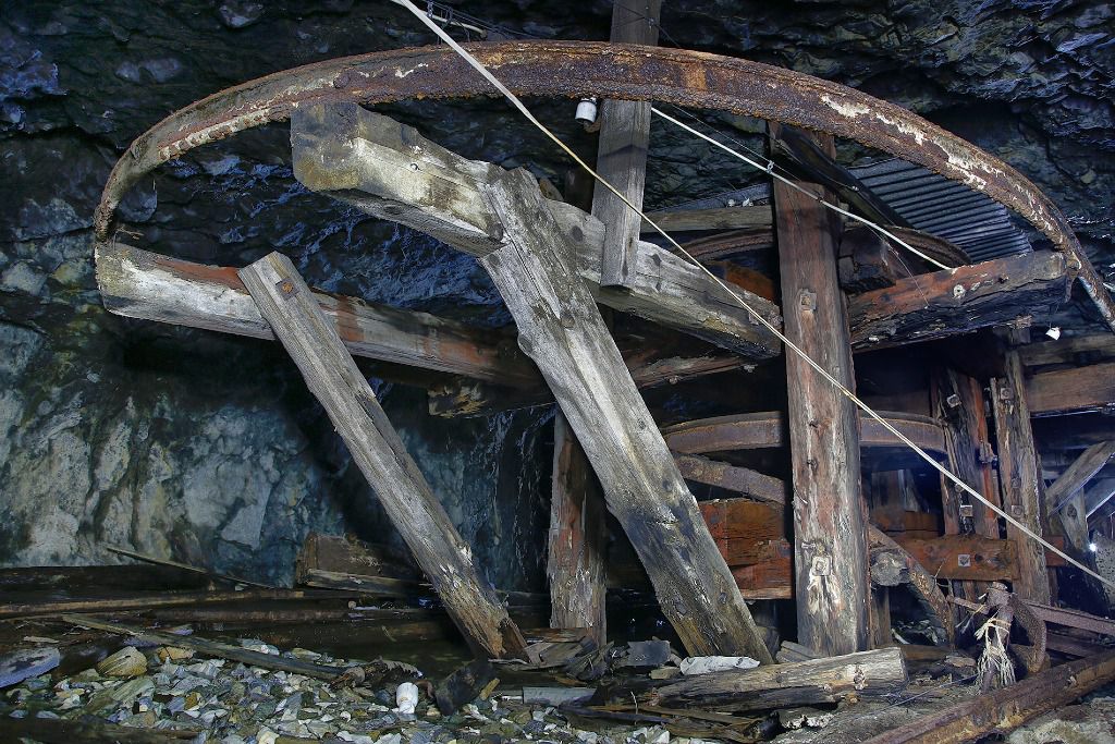 Kalkbergwerk bei Bergen - Sohle 2