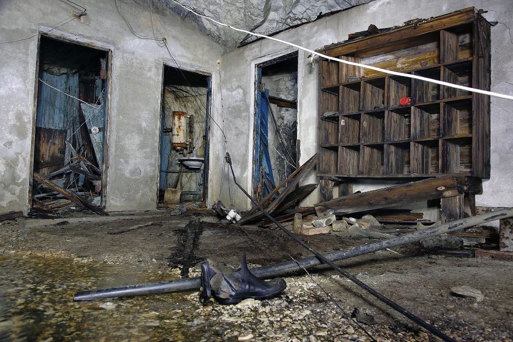 Kalkbergwerk bei Bergen - Sohle 2