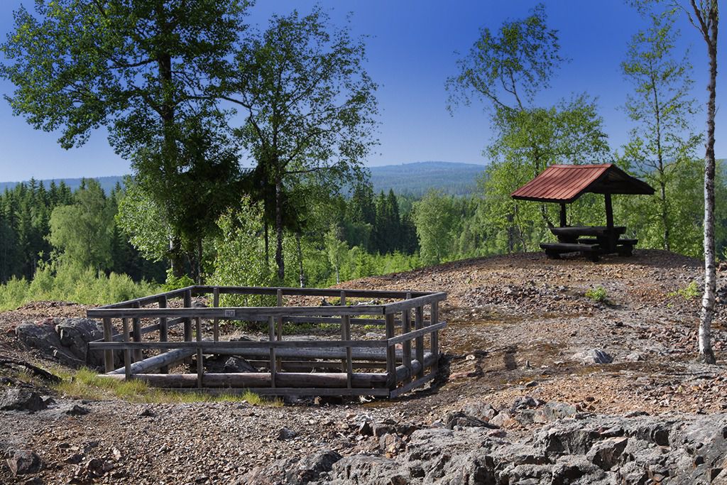 kaellergruvan bunter altbergbau